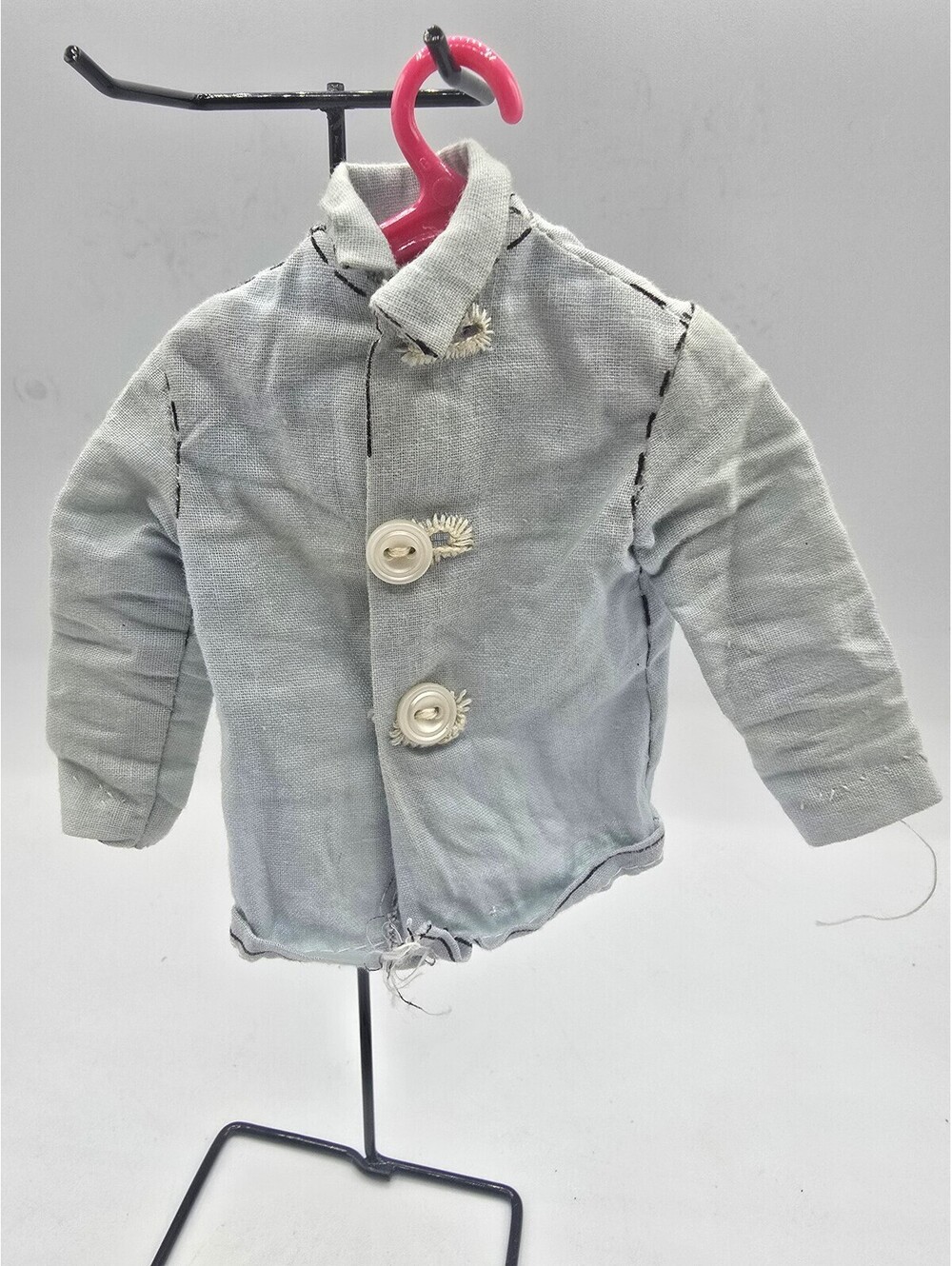 VIntage handmade Ken doll light blue jacket